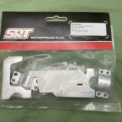 NEW GENUINE SRT SRT 00042 COMPETITION BAR MOUNT STANDARD 7/8 SILVER