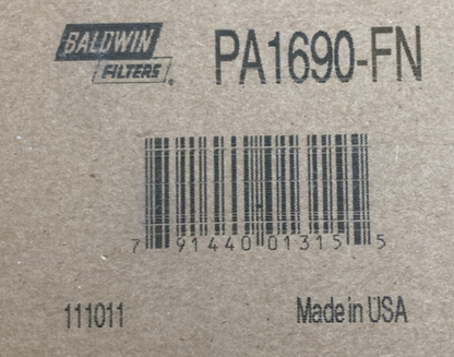 NEW GENUINE BALDWIN PA1690-FN Air Element Filter
