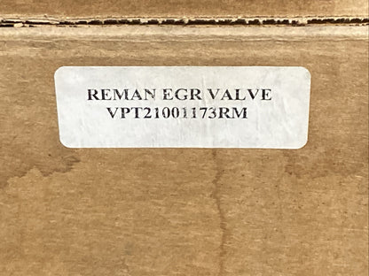 NEW REMANUFACTURED VOLVO VPT21001173RM EGR VALVE