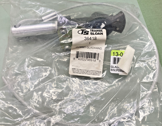 NEW GENUINE TRAMEC SLOAN 36418 DUMMY GLADHAND WITH HANDLE