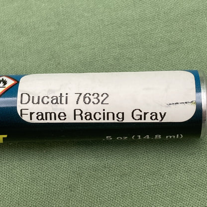NEW GENUINE COLORRITE 7632 DUCATI FRAME RACING GRAY TOUCH-UP PAINT PEN
