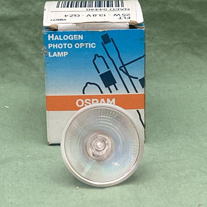 NEW GENUINE OSRAM 54440 HALOGEN PHOTO OPTIC REPLACEMENT BULB  25W 13.8V GZ4