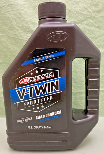 NEW GENUINE MAXIMA 40-03901 V-TWIN SPORTSTER GEAR & CHAIN CASE MINERAL FORMULA