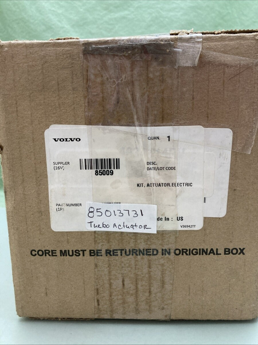 NEW REMANUFACTURED VOLVO 85013731 Turbo Actuator