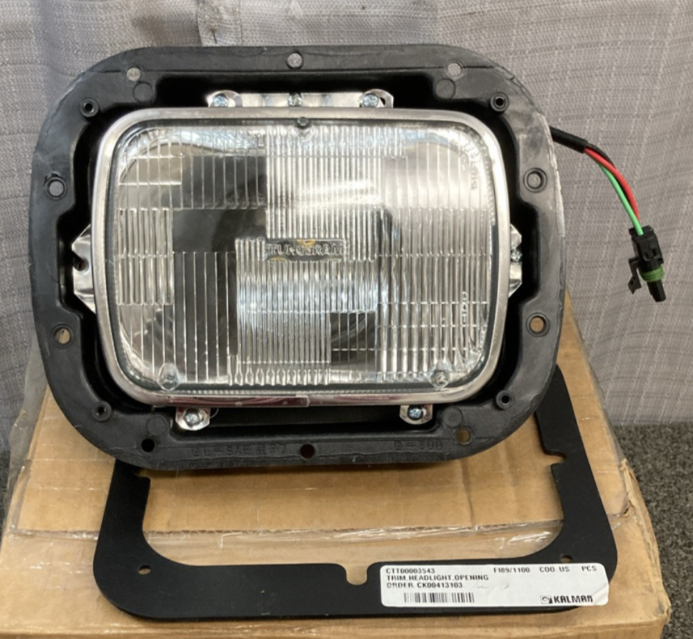 NEW GENUINE KALMAR 53542458 HEADLIGHT ASSEMBLY 12V W/ TRIM