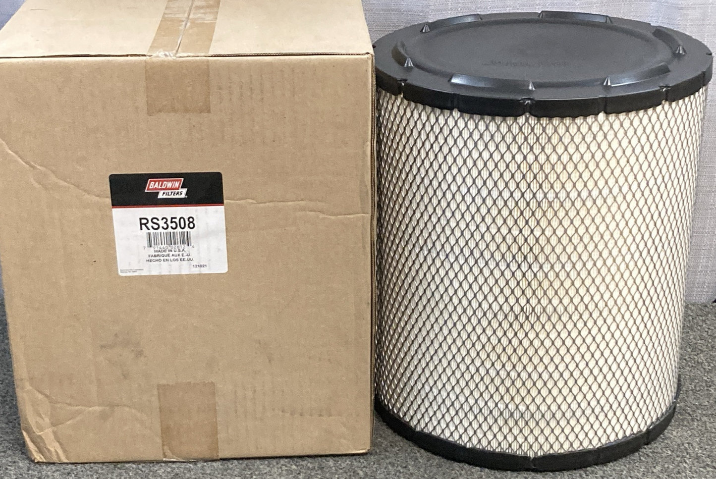 NEW GENUINE BALDWIN RS3508 Radial Seal Air Filter Elements