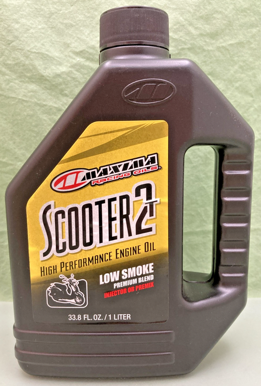 NEW GENUINE MAXIMA 26901 SCOOTER 2T HIGH PERFORMANCE ENGINE OIL,33.8 FL. OZ/ 1 L