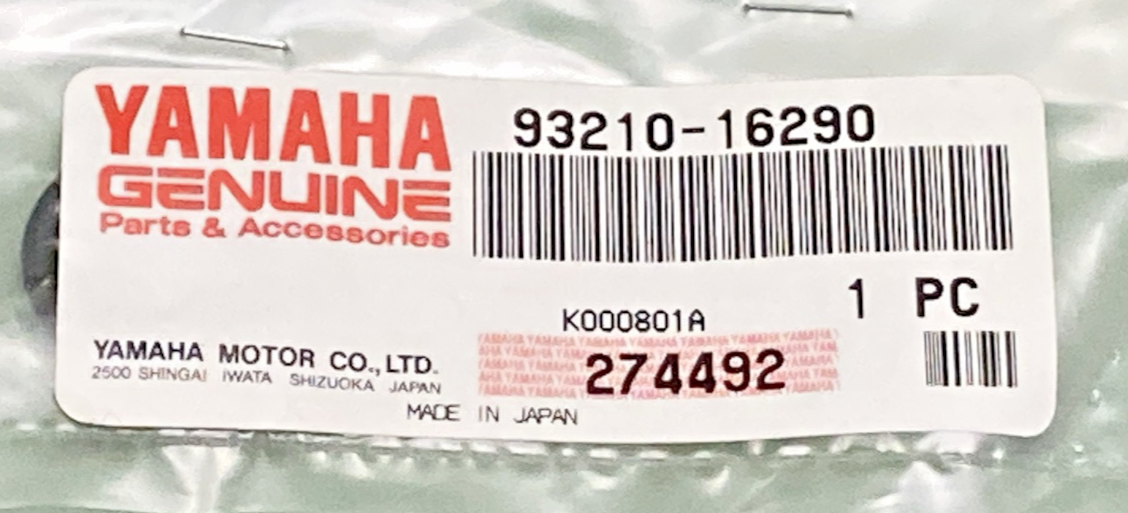 QTY 2 NEW GENUINE YAMAHA 93210-16290 O-RING