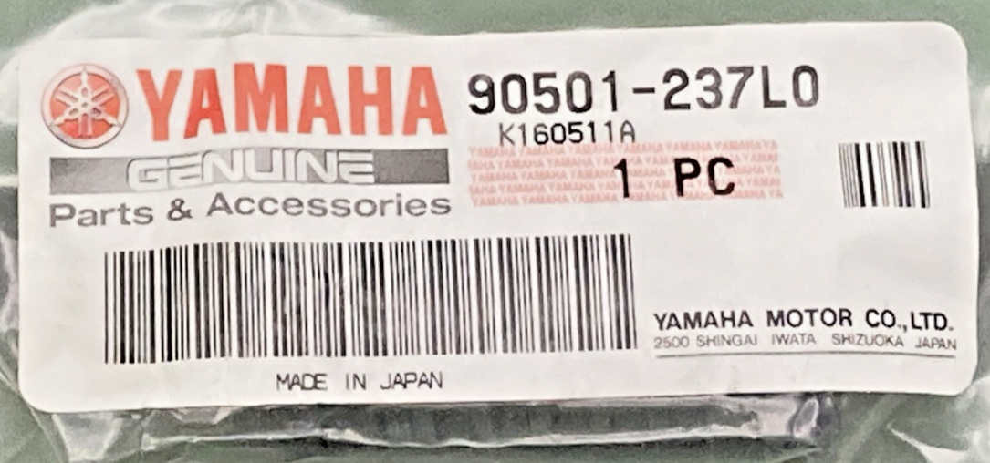 QTY 2 NEW GENUINE YAMAHA 90501-237L0 Spring, Compression