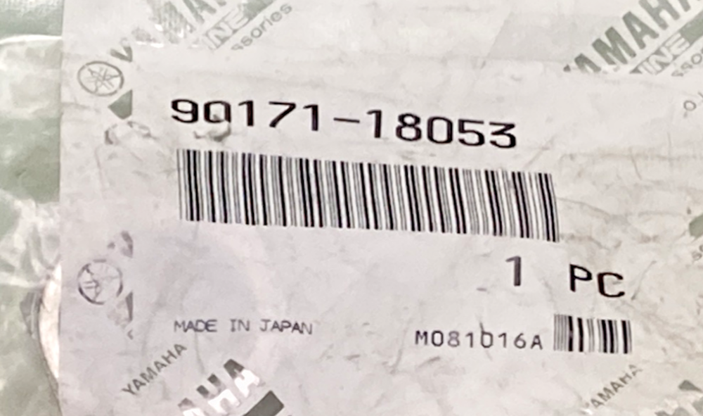 NEW GENUINE YAMAHA 90171-18053 Nut, Castle