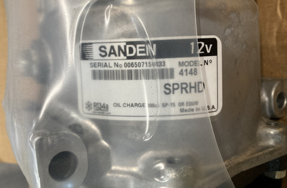 NEW GENUINE SANDEN 03-1014 A/C COMPRESSOR MODEL 4148 SD7H15