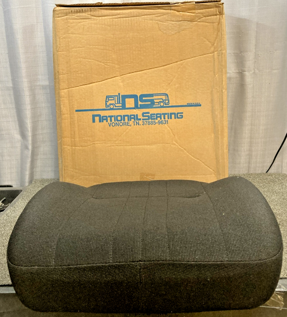 NEW GENUINE NATIONAL SEATING 51200900R CAPTAIN CUSHION FOAM & COVER, BLACK MORD