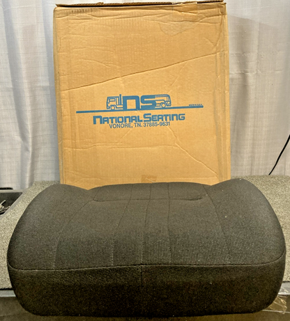 NEW GENUINE NATIONAL SEATING 51200900R CAPTAIN CUSHION FOAM & COVER, BLACK MORD
