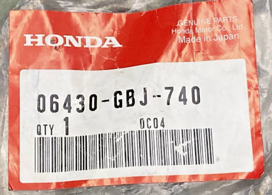 NEW GENUINE HONDA 06430-GBJ-740 Shoe Set, Brake