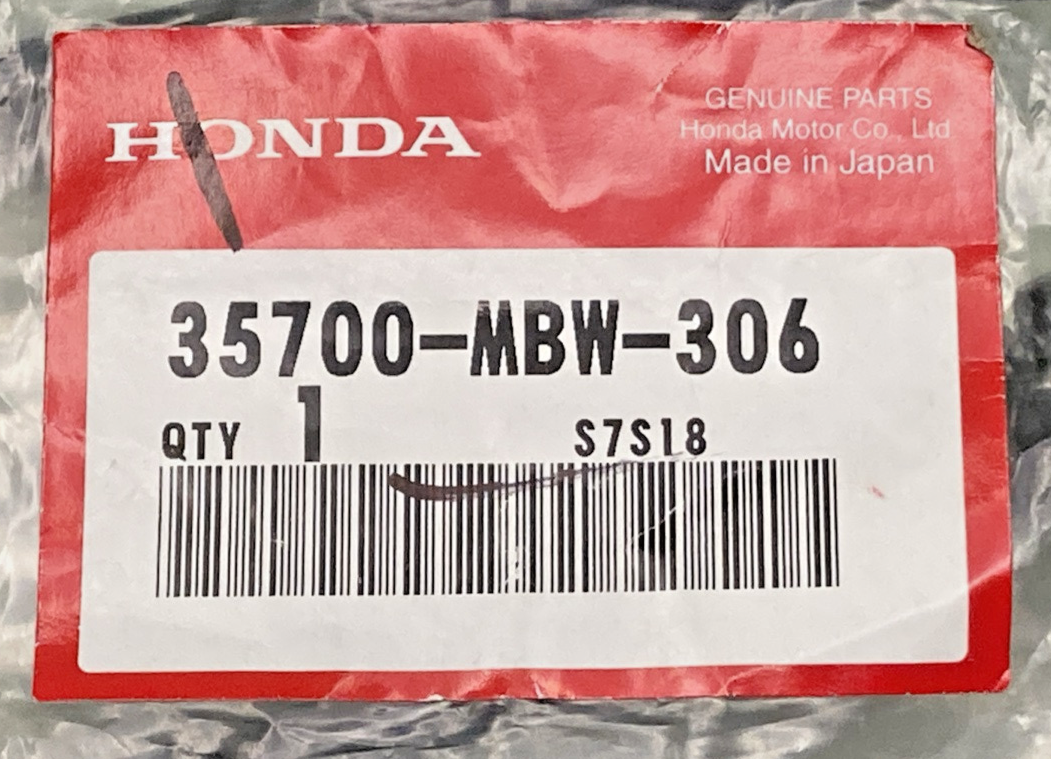 NEW GENUINE HONDA 35700-MBW-306 Switch, Side Stand