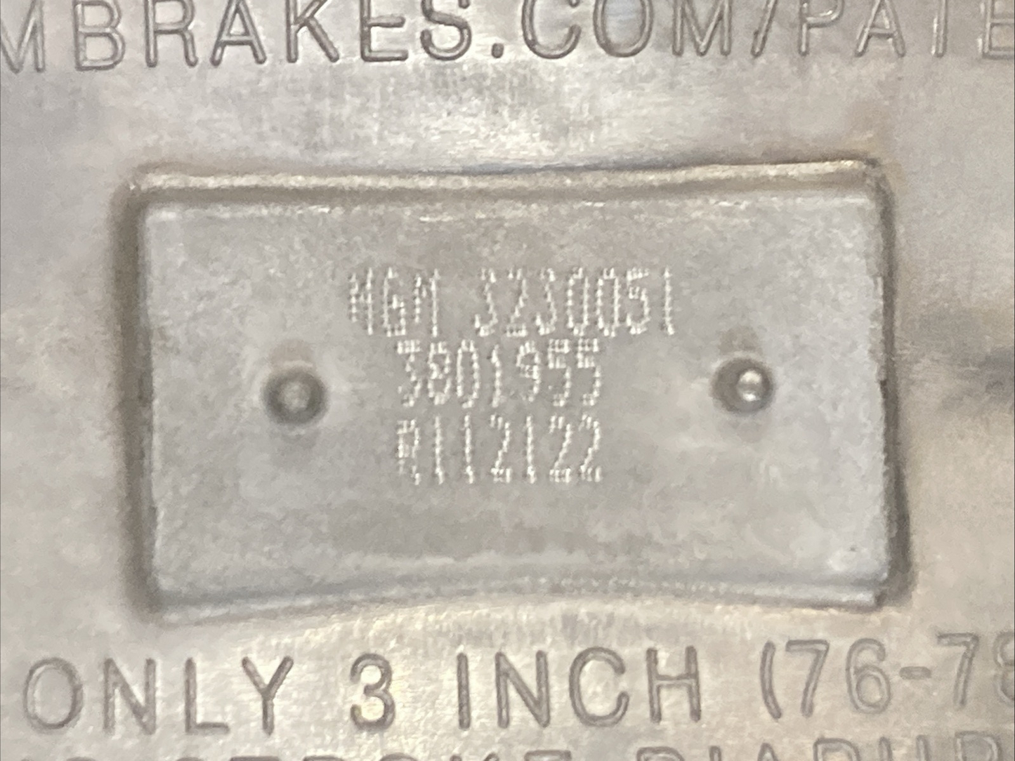 NEW GENUINE MGM 3430051X Air Brake Chamber MODEL TR3030