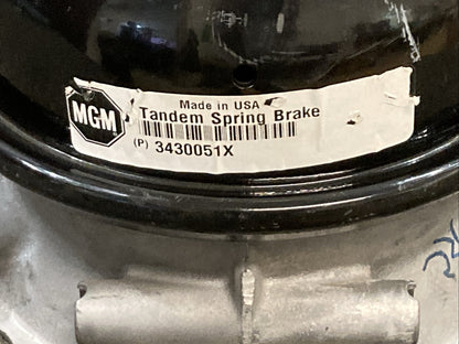 NEW GENUINE MGM 3430051X Tandem  Spring Brake 3"  MODEL TR3030