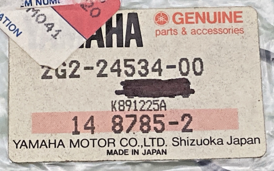 NEW GENUINE YAMAHA 2G2-24534-00 Seal, Cock