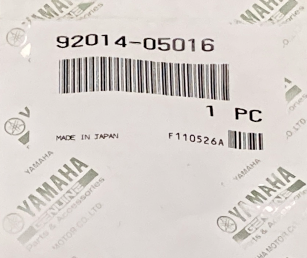QTY 2 NEW GENUINE YAMAHA 92014-05016 Bolt, Button Head