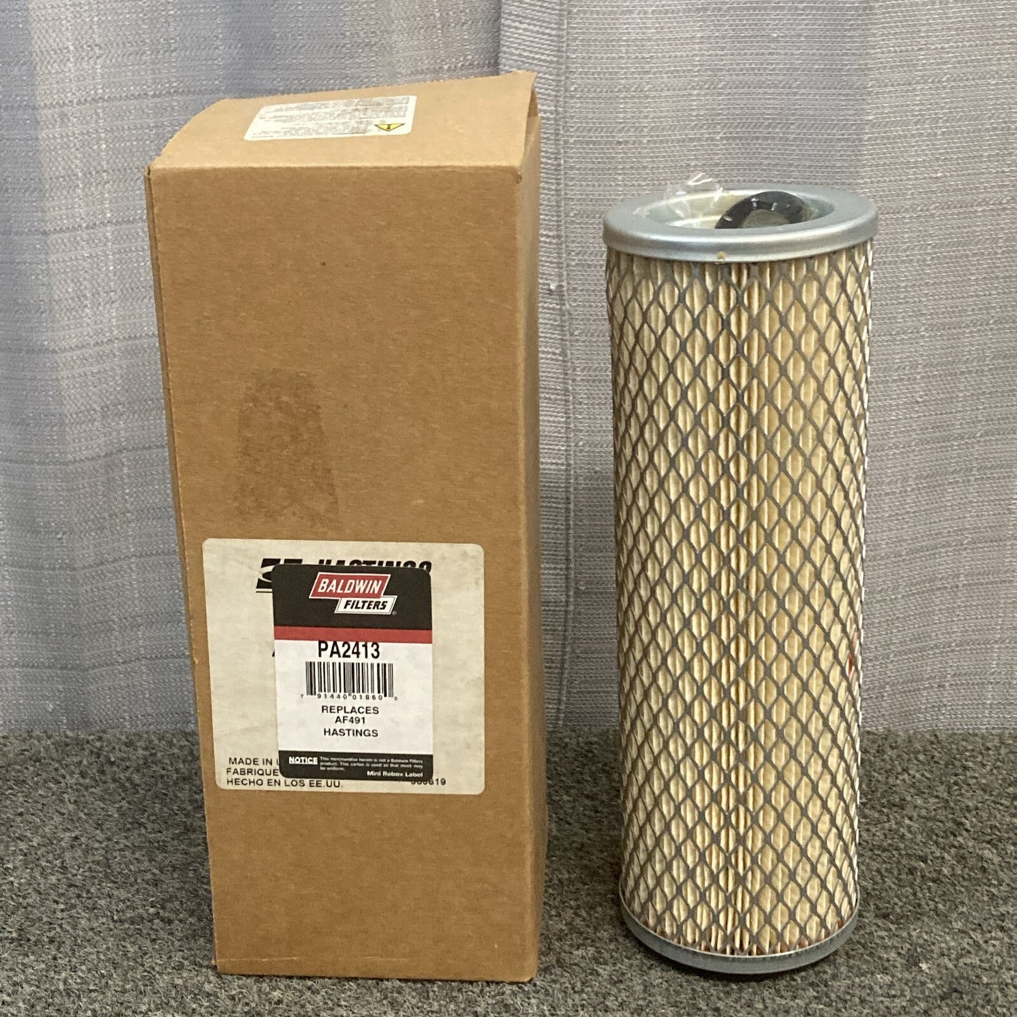 NEW GENUINE BALDWIN PA2413 Axial Seal Air Filter Elements