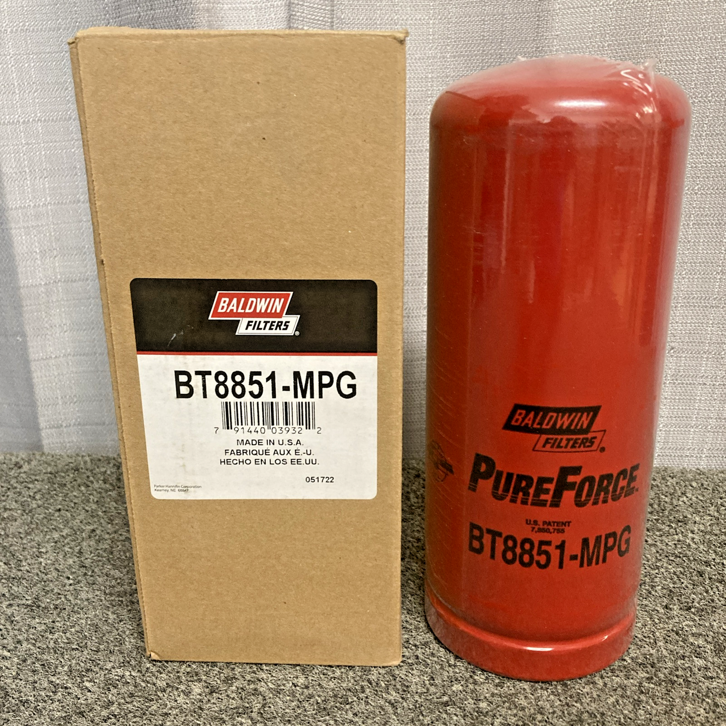 NEW GENUINE BALDWIN BT8851-MPG Medium Pressure Hydraulic Spin-on Filter