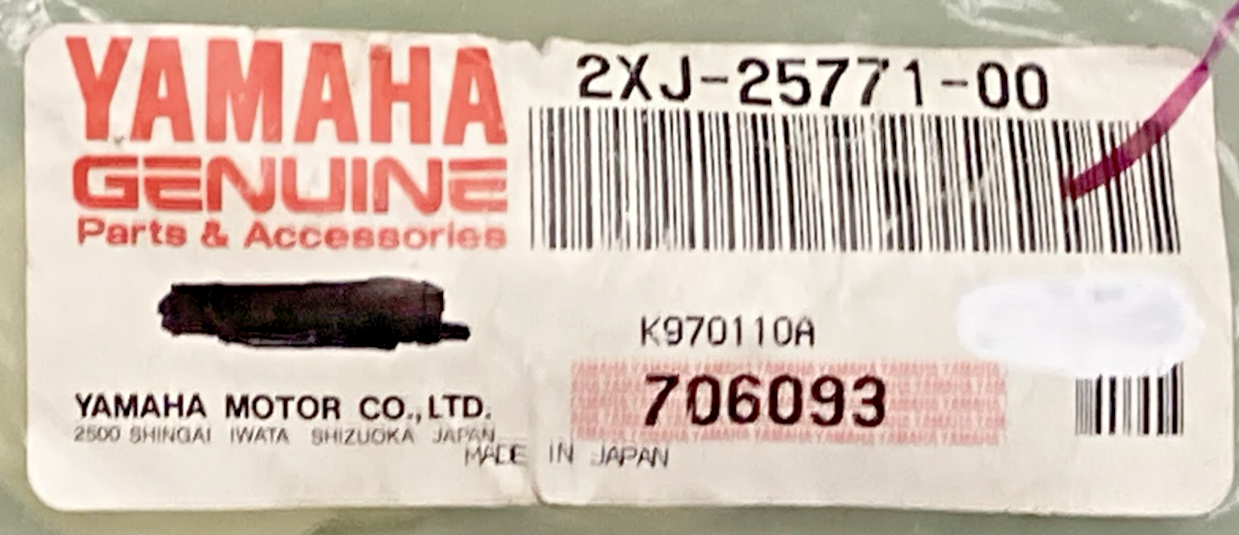 QTY 3 NEW GENUINE YAMAHA 2XJ-25771-00 Ratchet, Adjusting
