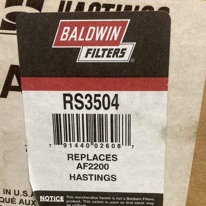 NEW GENUINE BALDWIN RS3504 Radial Seal Air Filter Element