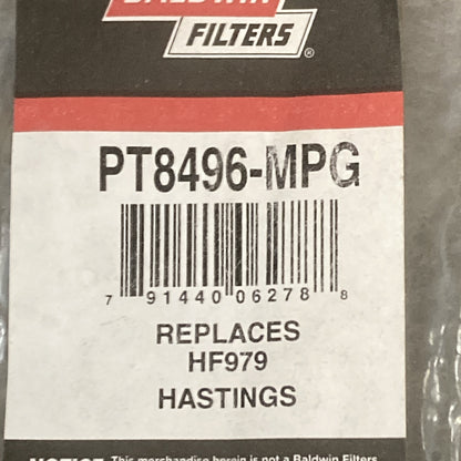 NEW GENUINE BALDWIN PT8496-MPG Hydraulic Filter Element