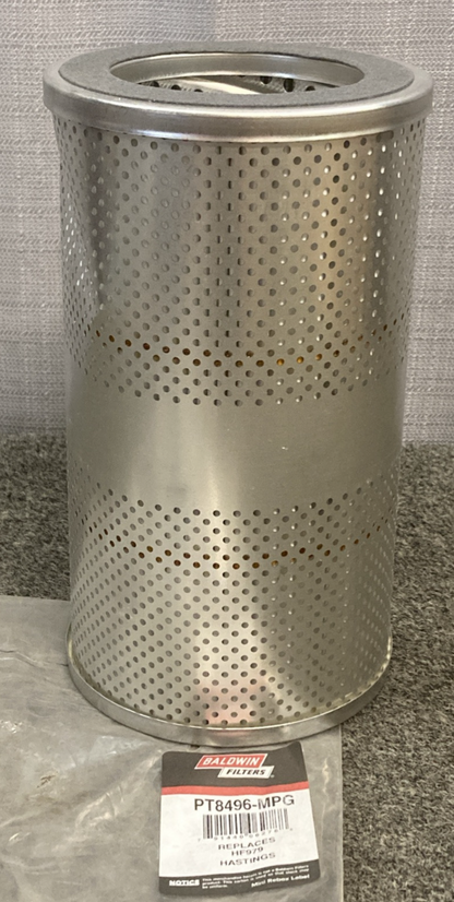 NEW GENUINE BALDWIN PT8496-MPG Hydraulic Filter Element