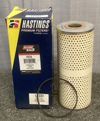 NEW GENUINE HASTINGS LF223 Full-Flow Lube Element/BALDWIN