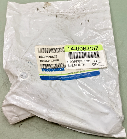 NEW GENUINE PRO MATCH A000038595 LEVER BRACKET FOR CAT