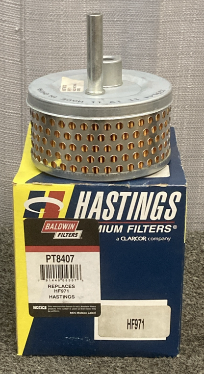 NEW GENUINE HASTINGS HF971 HYDROLIC FILTER/BALDWIN