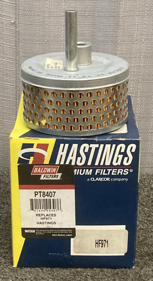NEW GENUINE HASTINGS HF971 HYDROLIC FILTER/BALDWIN