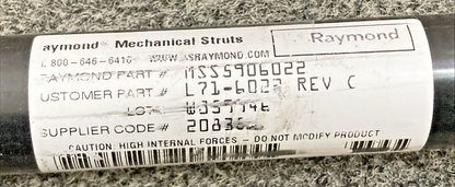 NEW GENUINE RAYMOND MSS5906022 HOOD SHOCK