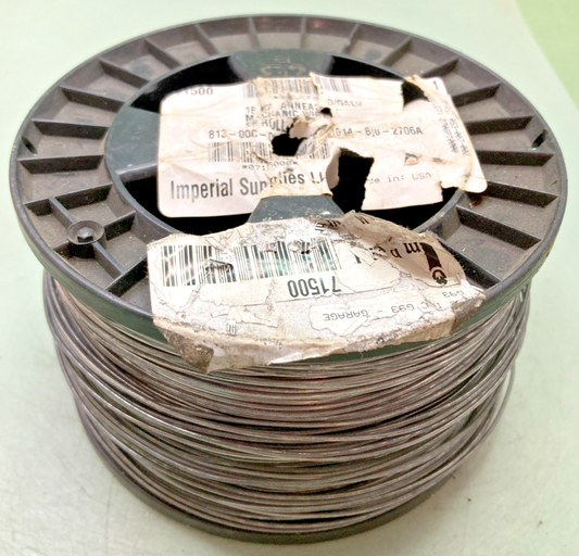 NEW GENUINE IMPERIAL SUPPLIES 71500 18 GA. ANNEALED MECHANICS WIRE 5# ROLL