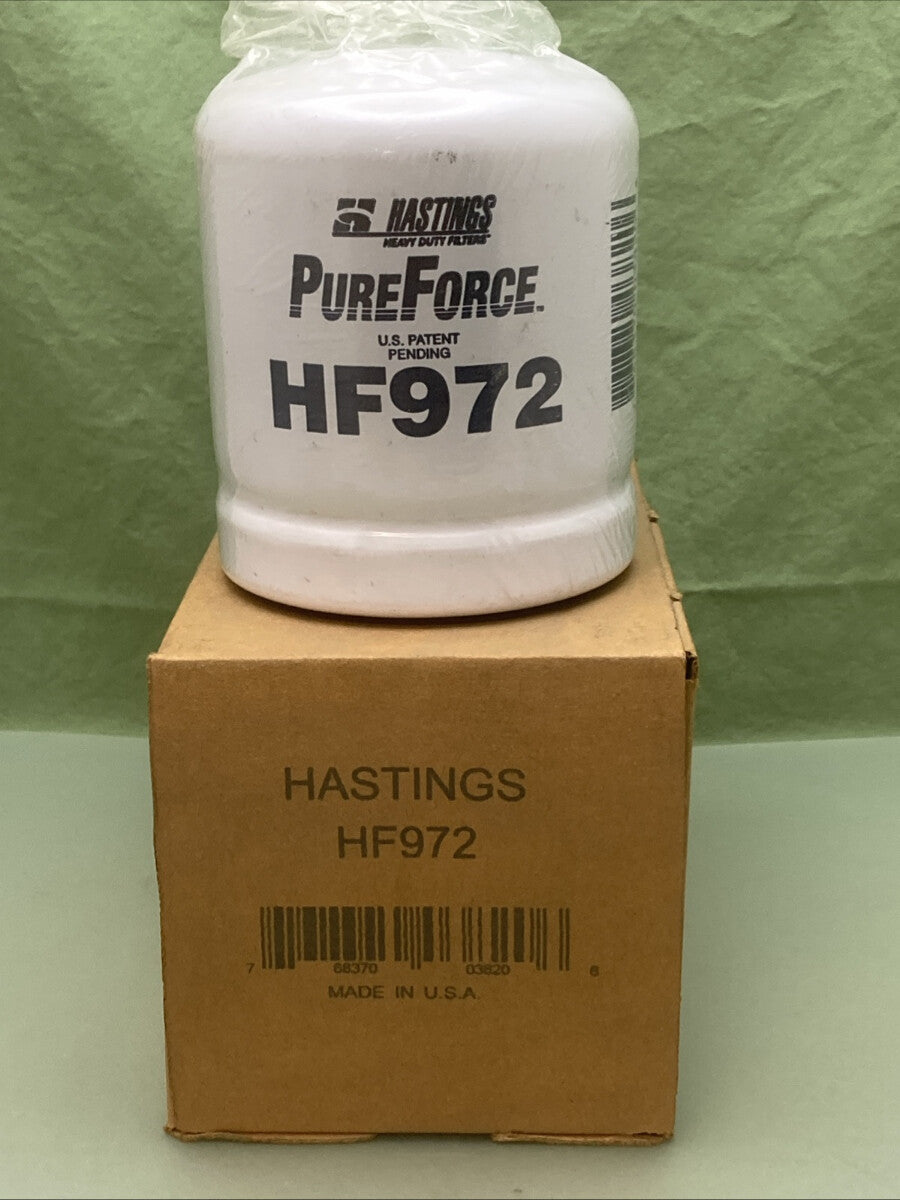 NEW GENUINE HASTINGS HF972 Medium Pressure Hydraulic Spin-on Filter/BALDWIN