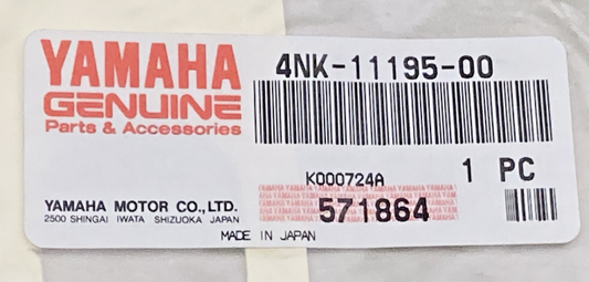 NEW GENUINE YAMAHA 4NK-11195-00 Gasket