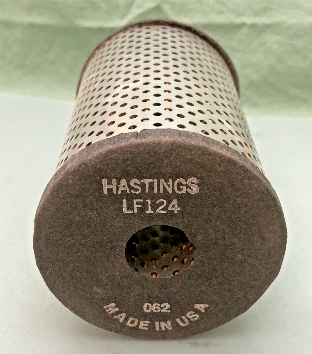NEW GENUINE HASTINGS LF124 LUBE FILTER, CARTRIDGE