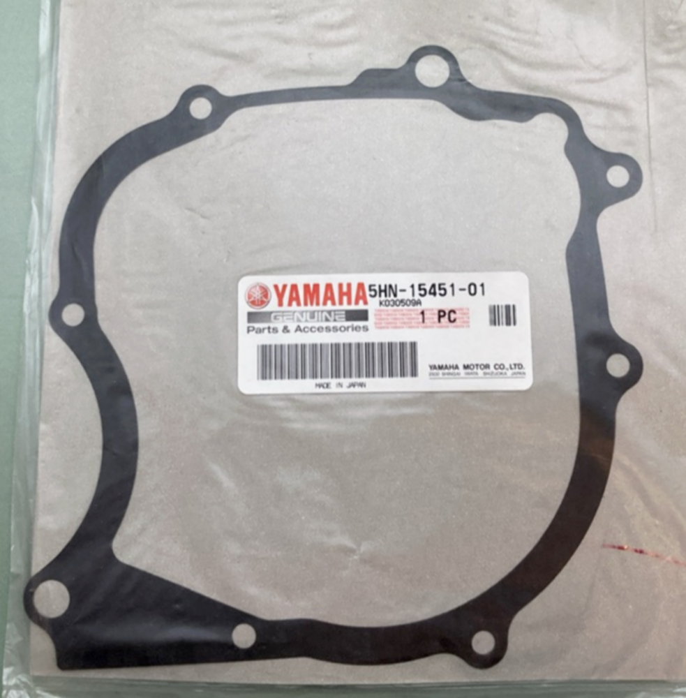 NEW GENUINE YAMAHA 5HN-15451-01 Gasket, Crankcase Cover 1