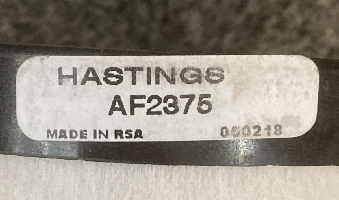 NEW GENUINE HASTINGS AF2375 Axial Seal Air Filter Element/BALDWIN