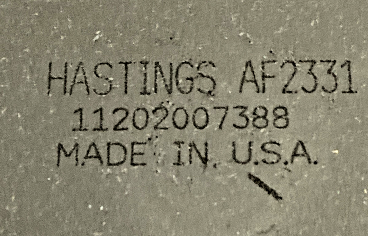 NEW GENUINE HASTINGS AF2331 Radial Seal Air Filter Element/BALDWIN