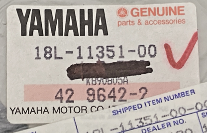 QTY 2 NEW GENUINE YAMAHA 18L-11351-00 GASKET, CYLINDER