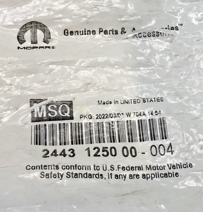 QTY 2 NEW GENUINE MOPAR 2443125000 TIMING CHAIN GUIDE