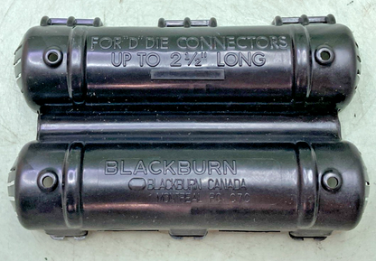QTY 6 NEW GENUINE BLACKBURN C7 D DIE CONNECTOR UP TO 2-1/2" LONG