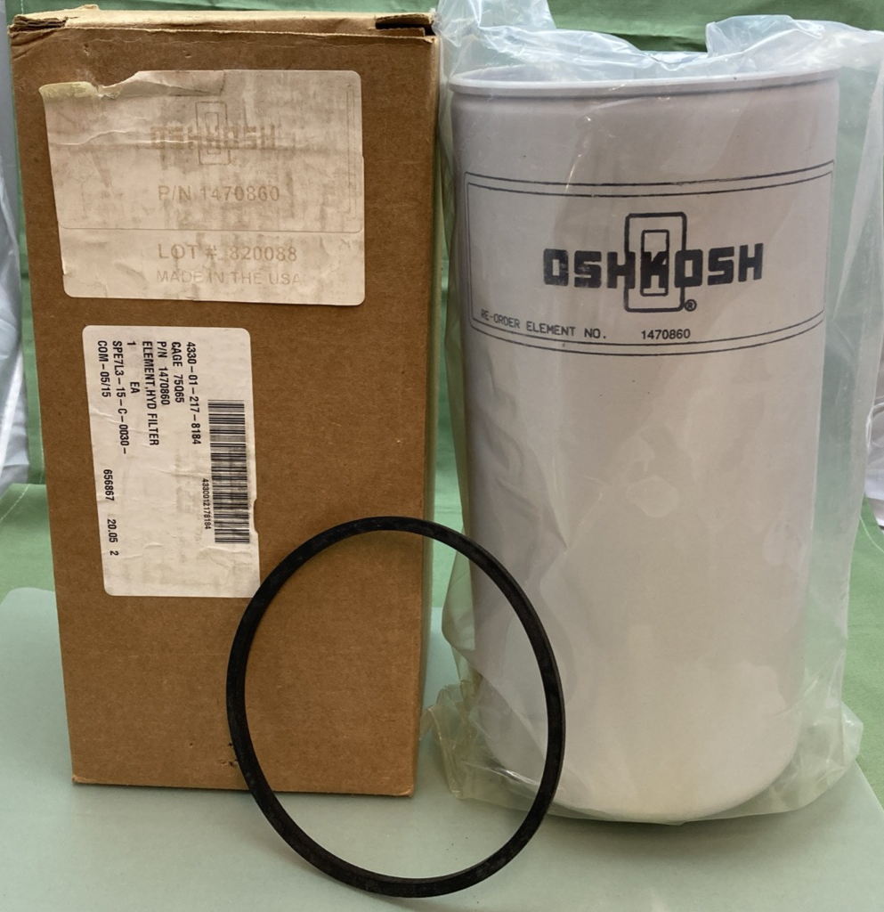 NEW GENUINE OSHKOSH 1470860 HYD FILTER ELEMENT