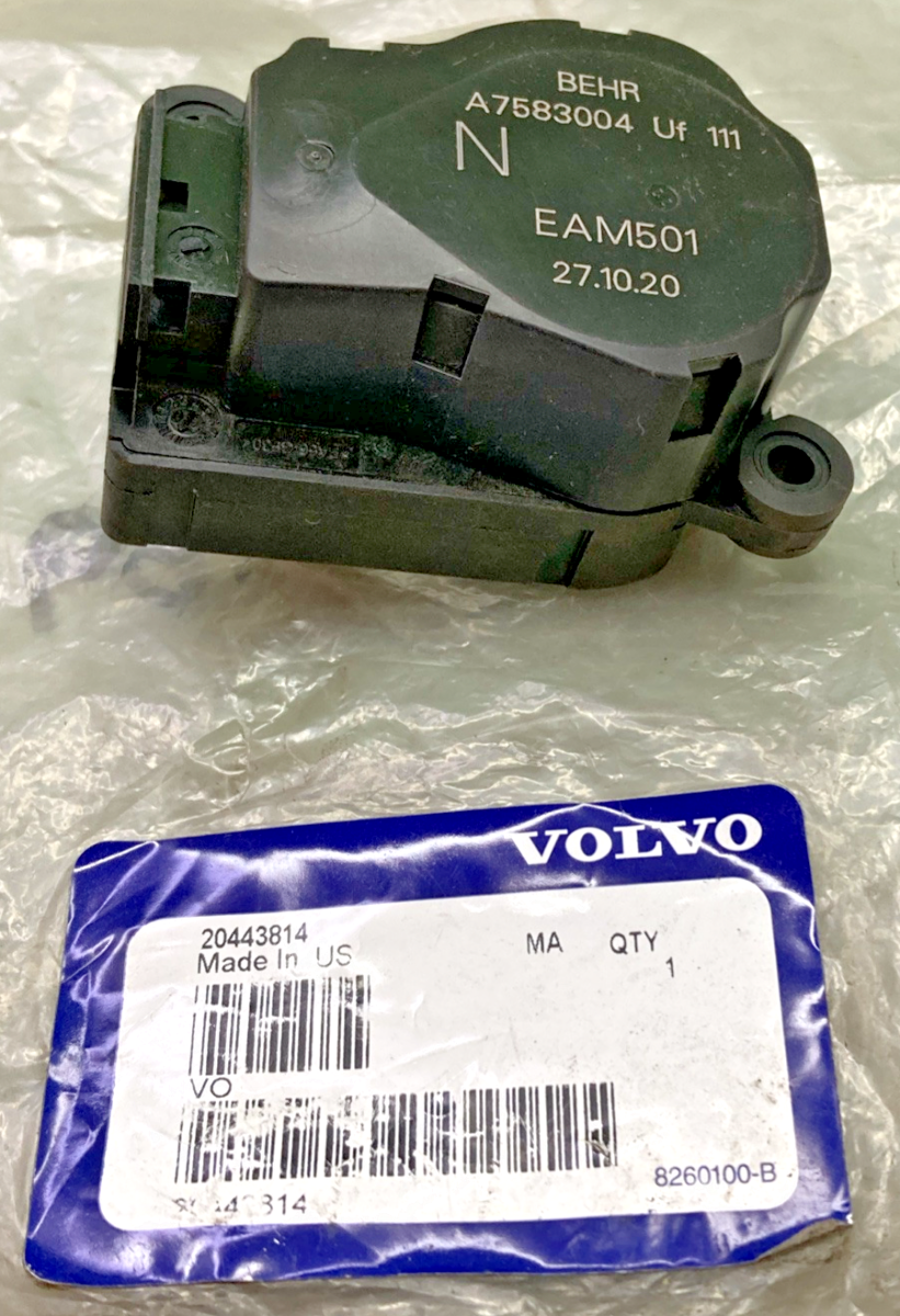 NEW GENUINE VOLVO 20443814 HVAC BLEND DOOR ACTUATOR