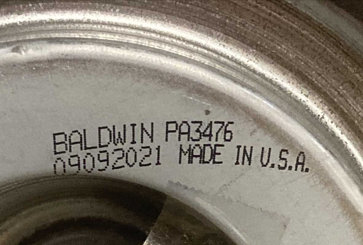 NEW GENUINE BALDWIN PA3476 Axial Seal Air Filter Element