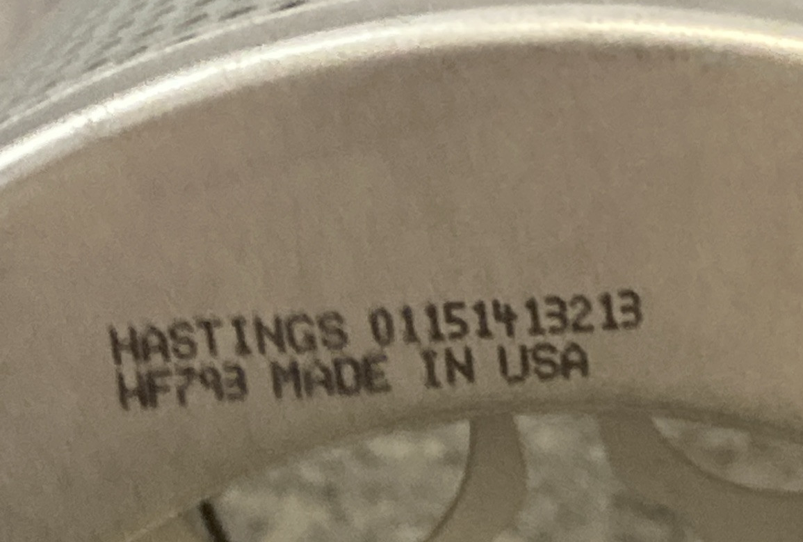 NEW GENUINE HASTINGS HF793 HYDROLIC OIL FILTER ELEMENT BALDWIN