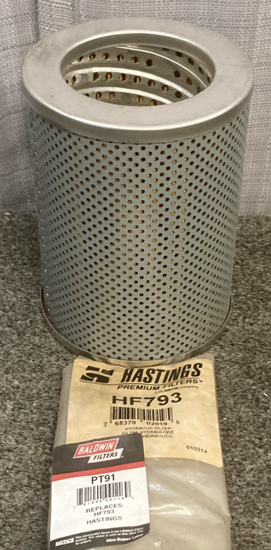 NEW GENUINE HASTINGS HF793 HYDROLIC OIL FILTER ELEMENT BALDWIN