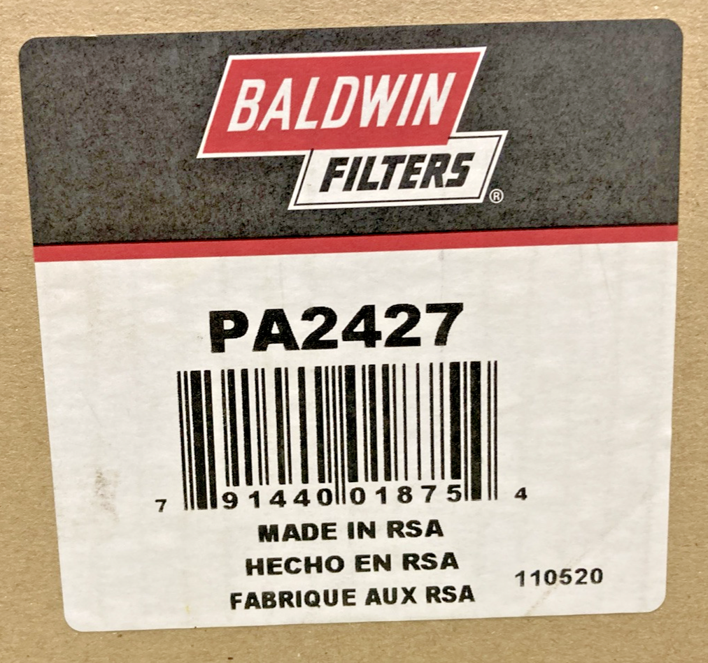 NEW GENUINE BALDWIN PA2427 AIR FILTER